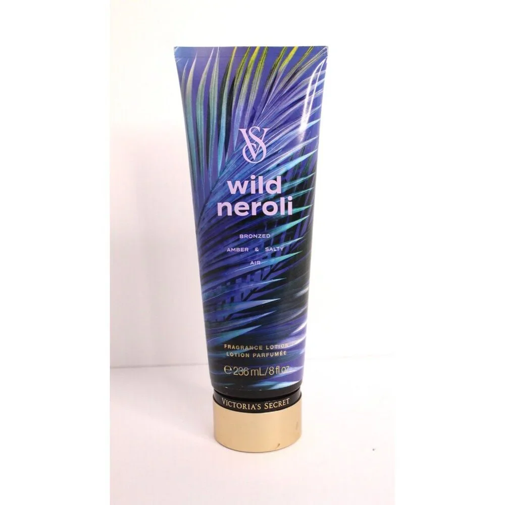 Victoria's Secret Wild Neroli Bronzed Amber‎ & Salty Fragrance Lotion 8 oz New